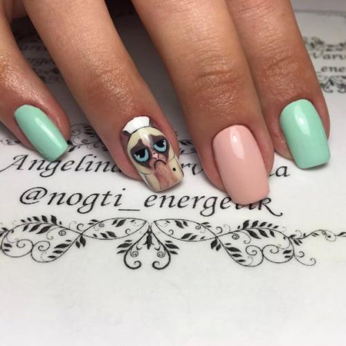 Здравствуйте!  Я самоучка по гель лаку. 01