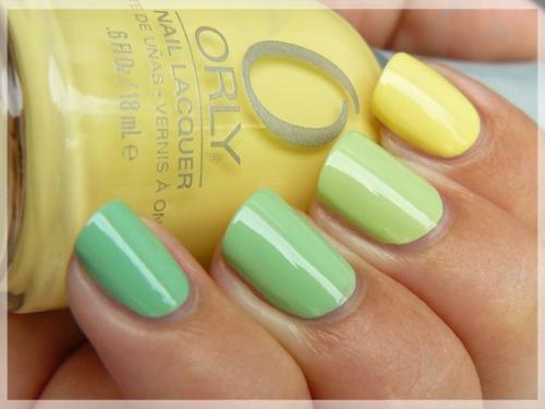 Разноцветный маникюр.  Как сочетать цвета. 03 Разноцветный маникюр.  Как сочетать цвета. 03