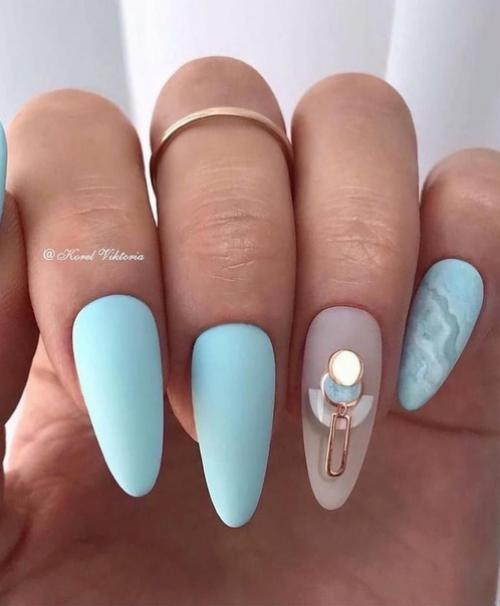 Подборка прекрасных идей на длинные ноготки! 09