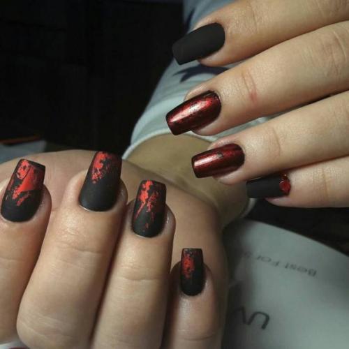 Тенденции осеннего маникюра 2018. 06