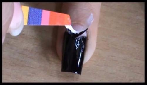 Маникюр Полумесяц (пошаговый урок). 03