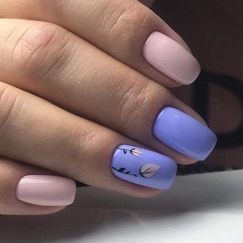 Подборка идей яркого маникюра. 03