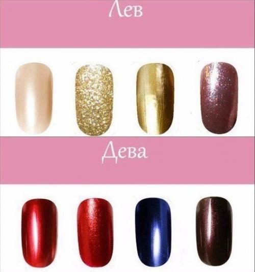 Цвет лака по знаку зодиака? 02
