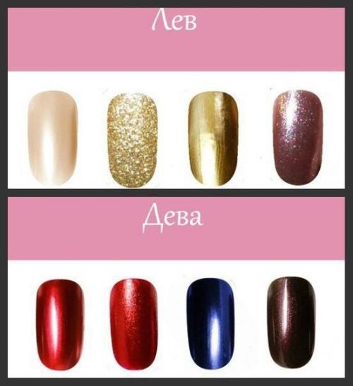 Цвет лака по знаку зодиака? 02