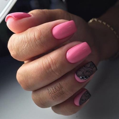 Подборка идей яркого маникюра. 02