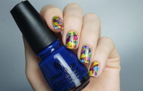 Цветотерапия! Фото - урок как легко и просто можно Нарисовать вот такой вот веселый, разноцветный рисунок в виде клякс. 01 Цветотерапия! Фото - урок как легко и просто можно Нарисовать вот такой вот веселый, разноцветный рисунок в виде клякс. 01