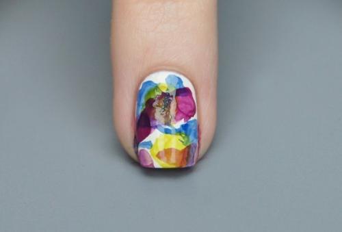 Цветотерапия! Фото - урок как легко и просто можно Нарисовать вот такой вот веселый, разноцветный рисунок в виде клякс. 07 Цветотерапия! Фото - урок как легко и просто можно Нарисовать вот такой вот веселый, разноцветный рисунок в виде клякс. 07