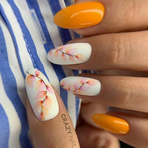 Маникюр с рисунком. 06