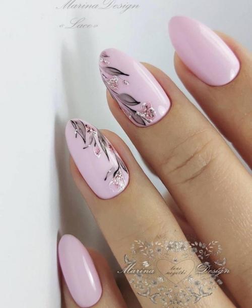 Маникюр с рисунком. 07