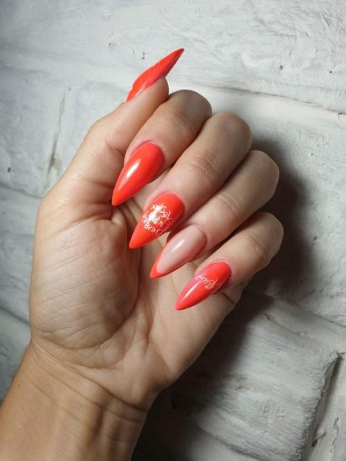 Маникюр с рисунком. 09