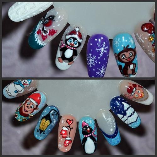 Немножко приготовилась к зиме) я самоучка, так что кое-что получилось, а что-то не очень. 02