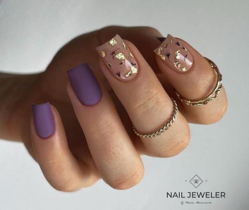 Идеи маникюра на короткие ногти. 05