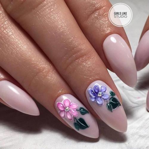 Маникюр с рисунком. 04