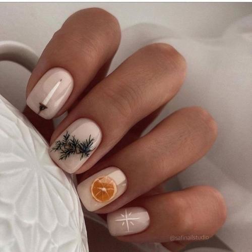 Идеи маникюра на короткие ногти. 04