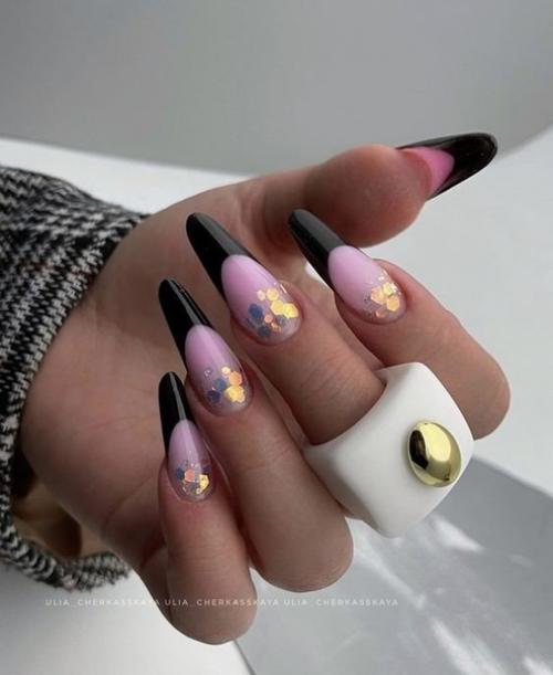 Прекрасный выбор маникюра, на длинные ногти. 03