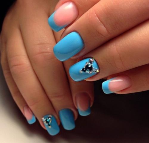 Сине - голубой френч, для вас на оценку. 01