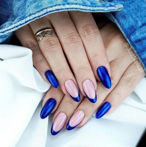 Сине - голубой френч, для вас на оценку. 05