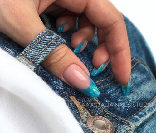 Сине - голубой френч, для вас на оценку. 02