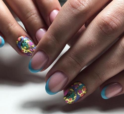 Сине - голубой френч, для вас на оценку. 04