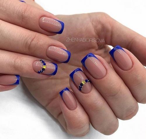 Сине - голубой френч, для вас на оценку. 09
