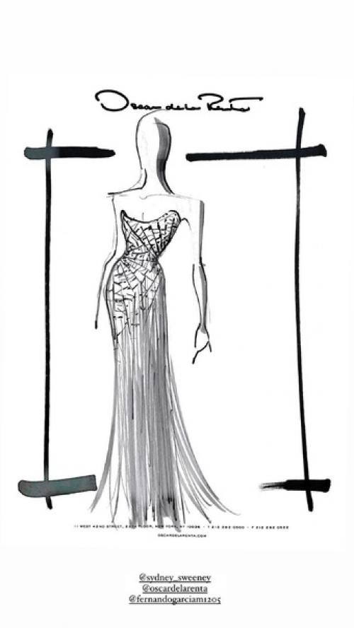 Своим выходом актриса утвердила позиции тренда на наготу, показав эффектное платье с прозрачным асимметричным бюстом в корсетном стиле. 01