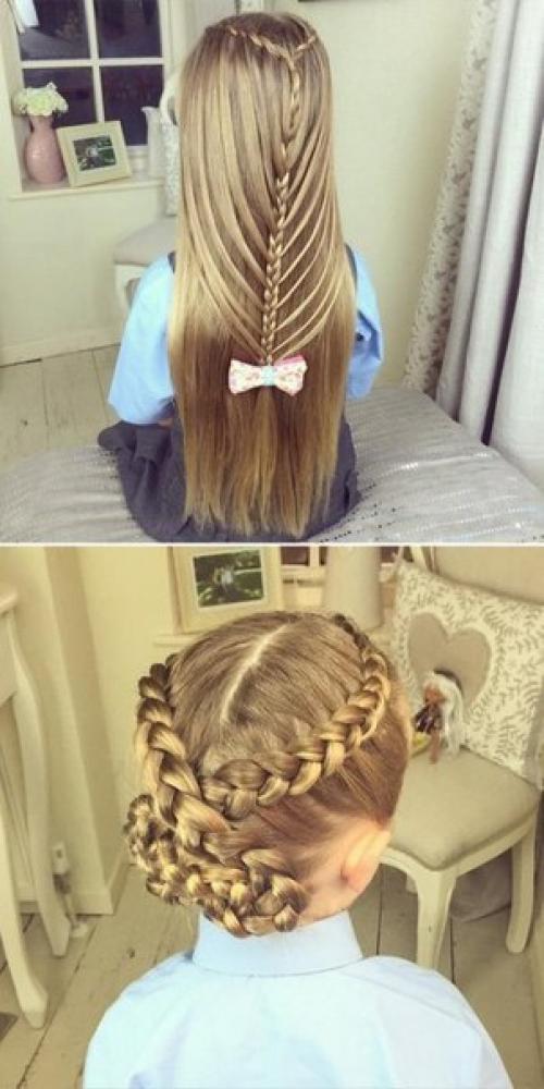 Прически для маленьких модниц! 05