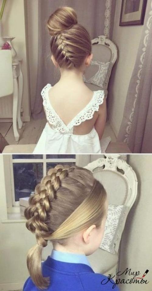 Прически для маленьких модниц! 07