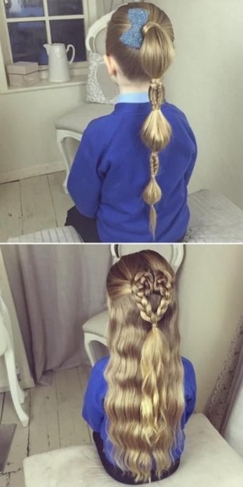 Прически для маленьких модниц! 06