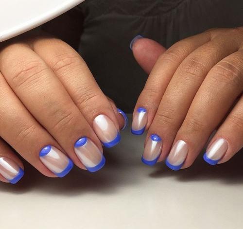 Сине - голубой френч, для вас на оценку. 03