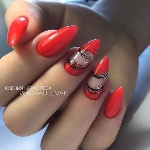 Топ - 8 вариантов Паутинки в Nail - дизайне. 04