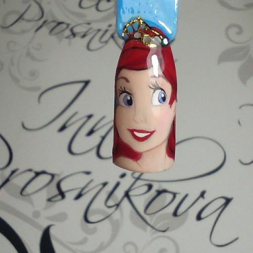 Мои первые мультяшки дисней роспись гель лаками выполнена. 03