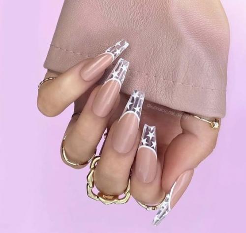 Подборки маникюра на длинные ногти. 05