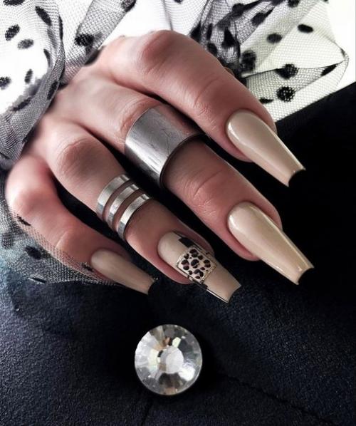 Подборки маникюра на длинные ногти. 01