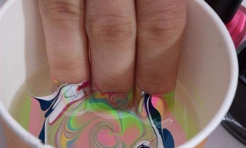 Техника водного маникюра. 08 Техника водного маникюра. 08