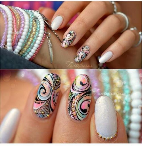 Девчонки, помогите пожалуйста выбрать дизайн ногтей, какой вам больше нравится? 02