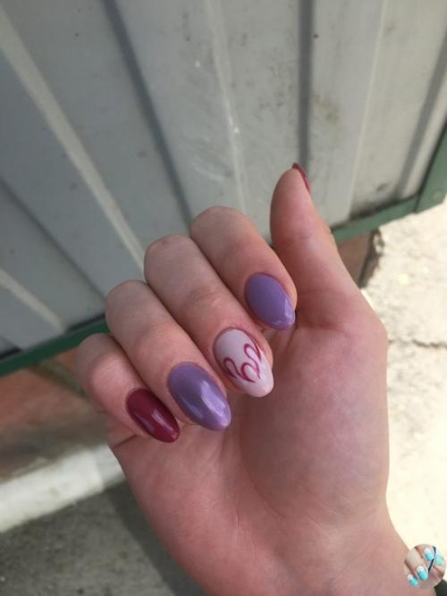 Идeя/мoи.  Маникюр ногти маникюртренд ноготочки. 01