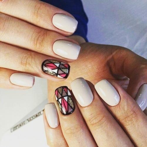 Геометрия на ногтях - супер модный тренд сезона. 03 Геометрия на ногтях - супер модный тренд сезона. 03
