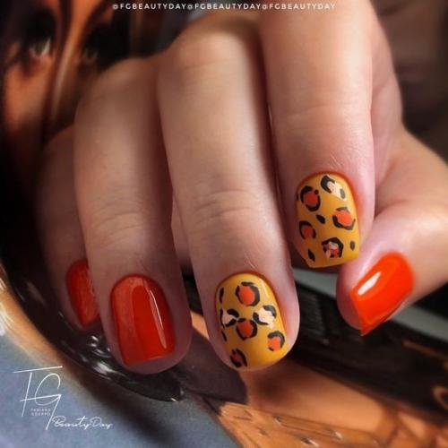 Подборка Идей дизайна маникюра на короткие ногти. 01