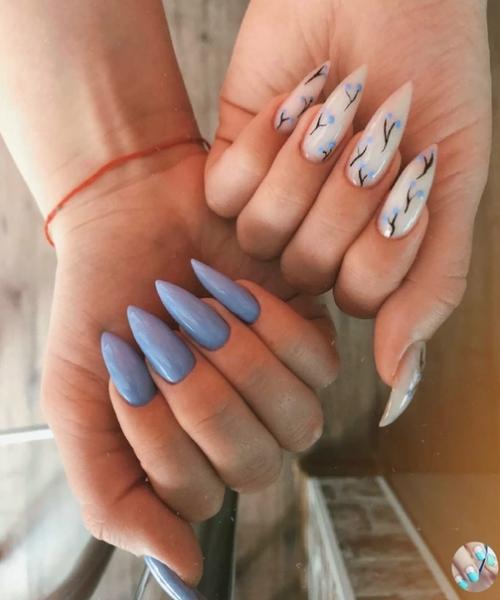 Aкие выбpaть?   Маникюр ногти маникюртренд ноготочки. 01