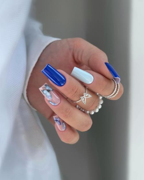 Каруселька с подборкой весенних дизайнов со слайдерами на квадратную форму ногтей. 04