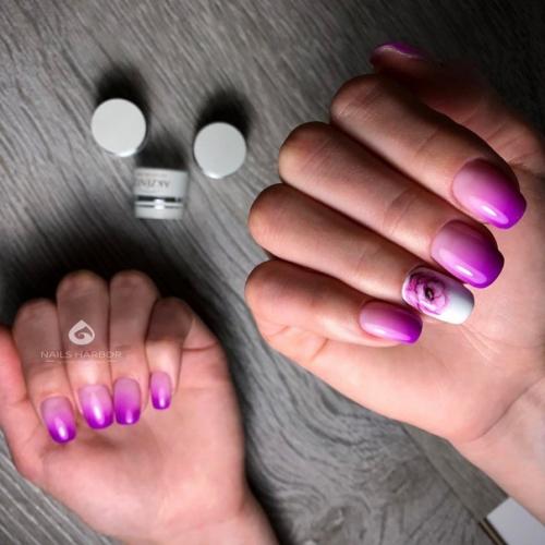 Маникюр омбре в своём разнообразии. 07