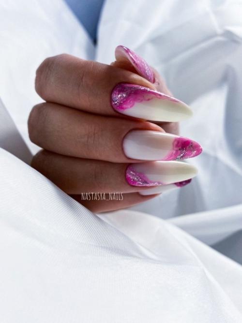 Подборка маникюра на длинные ногти. 09