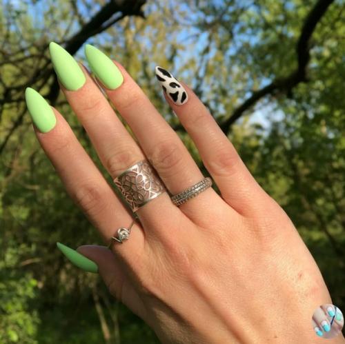 Aкиe?   Маникюр ногти маникюртренд ноготочки. 04