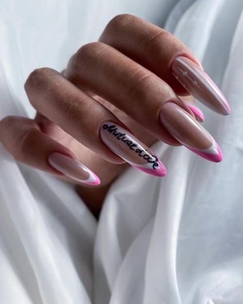 Подборка маникюра на длинные ногти. 01