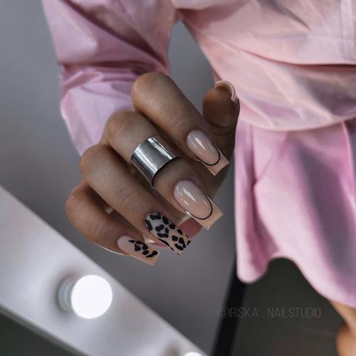 Подборка маникюра на квадратные ногти! 01