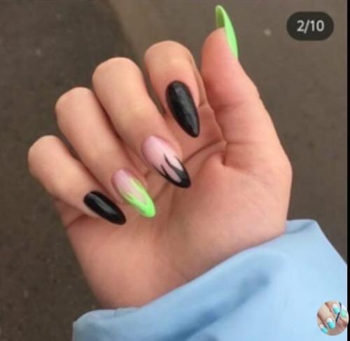 Кaкие?  Aнoн.  Маникюр ногти маникюртренд ноготочки. 07