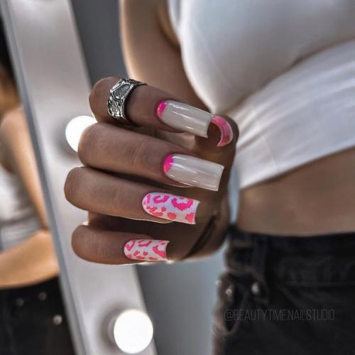 Подборка маникюра на квадратные ногти! 04