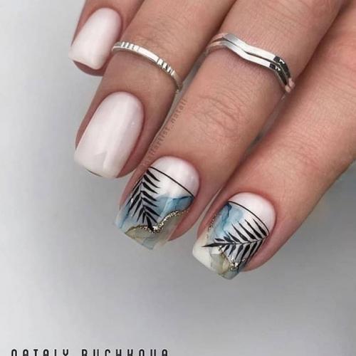 Подборка Идей маникюра на короткие ногти. 07