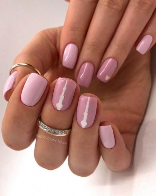 Подборка Идей маникюра на короткие ногти. 01