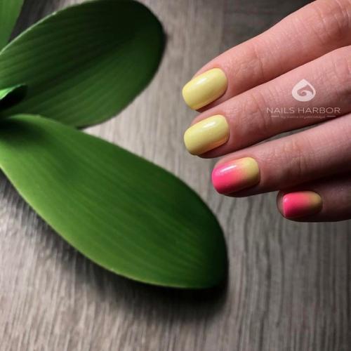 Маникюр омбре в своём разнообразии. 09